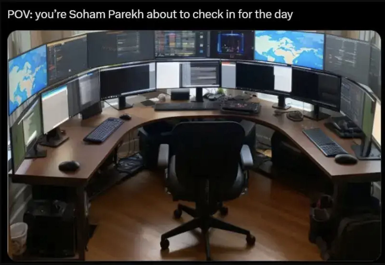 Soham Parekh's multi-company employment fraud